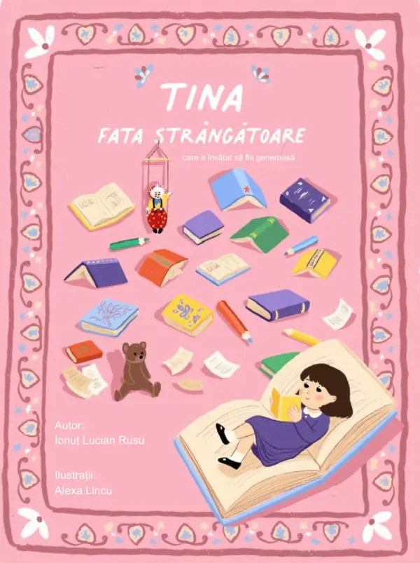 Copertă „Tina, fata strângătoare”